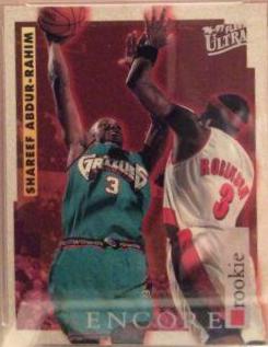 Shareef Abdur-Rahim #264 Basketball Cards 1996 Ultra