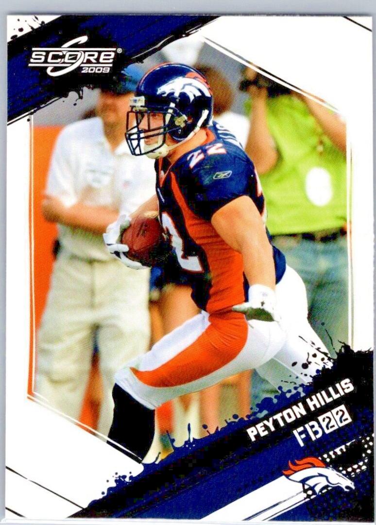 Peyton Hillis #90 Football Cards 2009 Panini Score