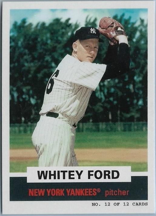 Whitey Ford #12 2021 Topps Throwback Thursday Baseball