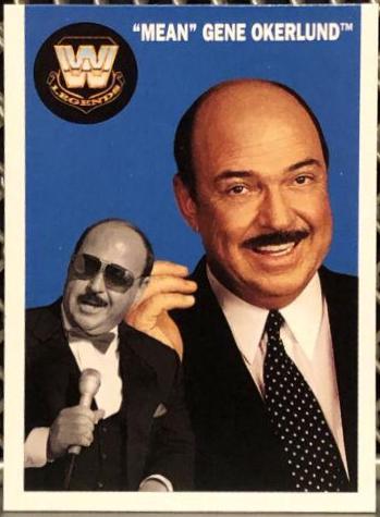 Mean Gene Okerlund #70 Wrestling Cards 2006 Topps Heritage II WWE