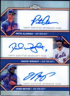Pete Alonso, David Wright, Jose Reyes
