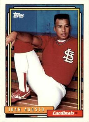 Juan Agosto #421 Baseball Cards 1992 Topps