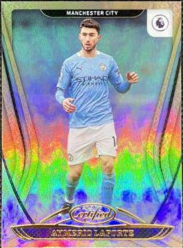 Aymeric Laporte #18 Soccer Cards 2020 Panini Chronicles Certified Premier League