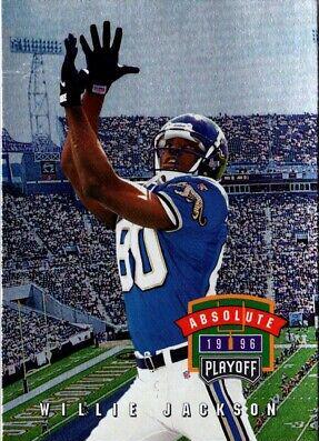 Willie Jackson #14 Football Cards 1996 Playoff Absolute