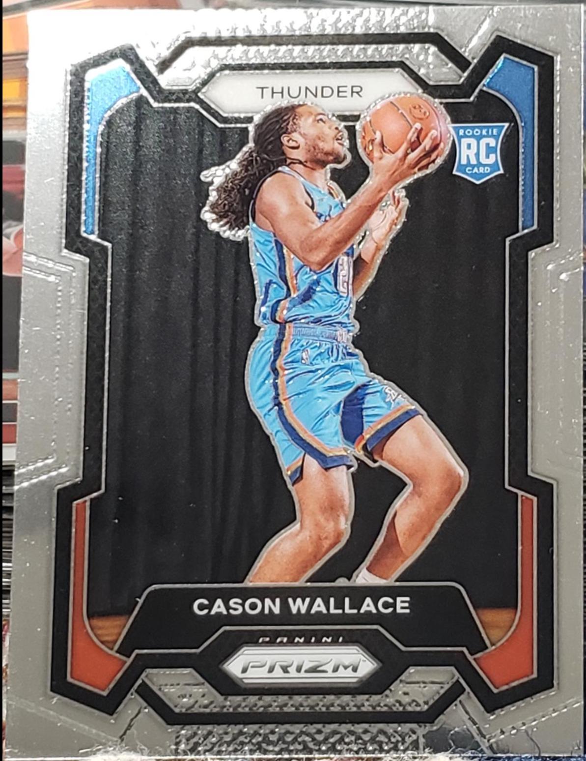 Cason Wallace #139 Basketball Cards 2023 Panini Prizm
