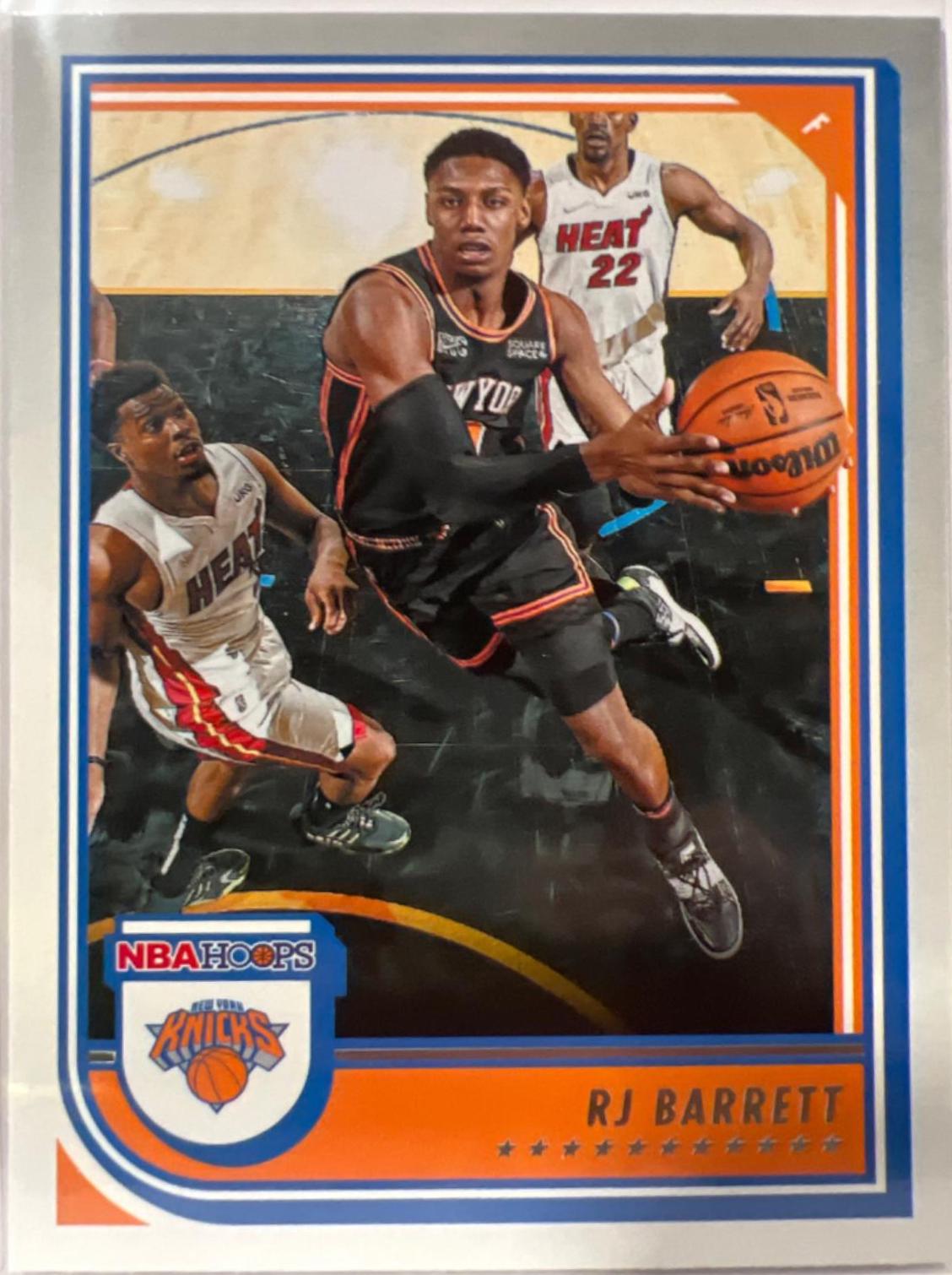RJ Barrett #18 Basketball Cards 2022 Panini Hoops