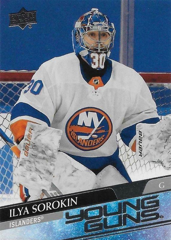 Ilya Sorokin #461 Hockey Cards 2020 Upper Deck