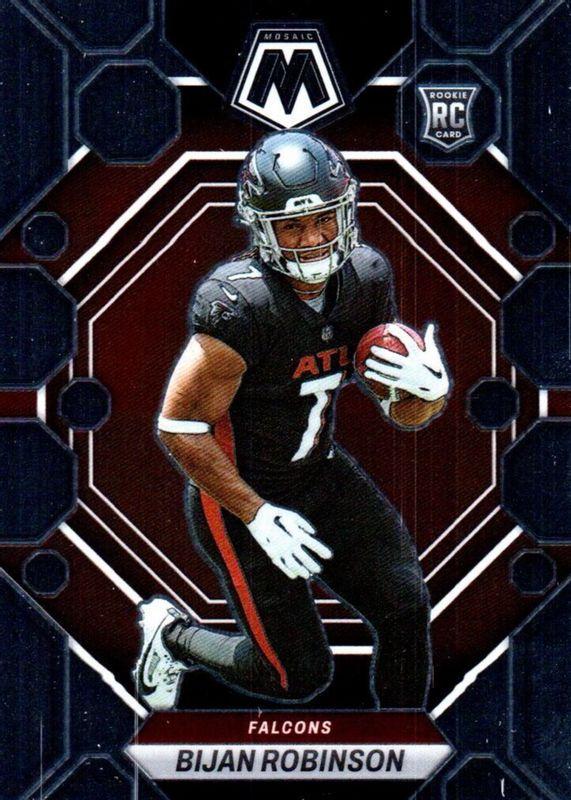 Bijan Robinson #284 Football Cards 2023 Panini Mosaic
