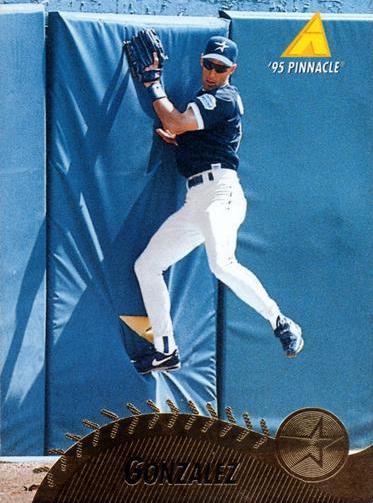 Luis Gonzalez #33 Baseball Cards 1995 Pinnacle
