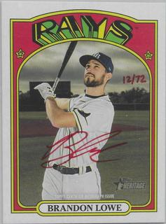 Brandon Lowe Real One Autographs