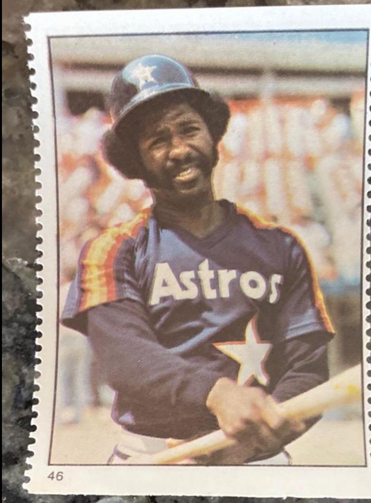 Tony Scott #46 Baseball Cards 1982 Fleer Stamps