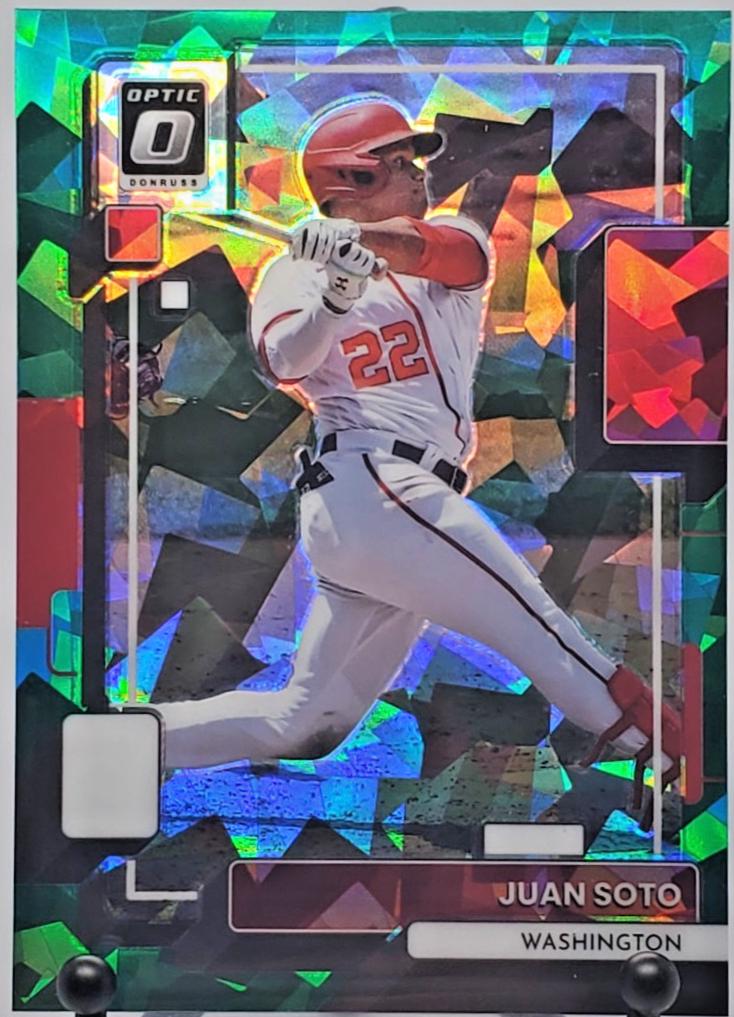 Juan Soto [Cracked Ice Green] #191