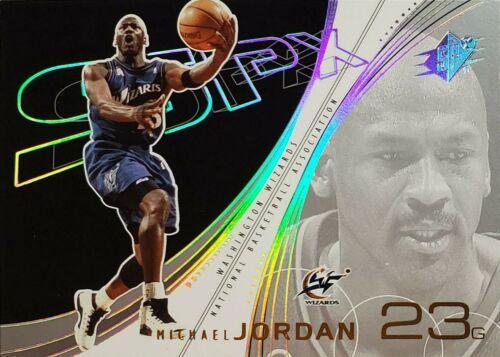 Michael Jordan #89 Basketball Cards 2002 Spx