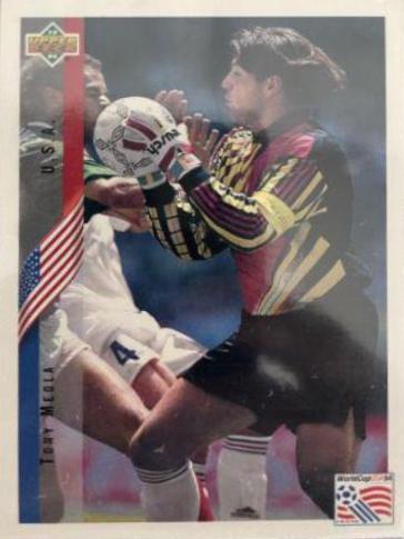 Tony Meola #1 Soccer Cards 1994 Upper Deck World Cup Soccer