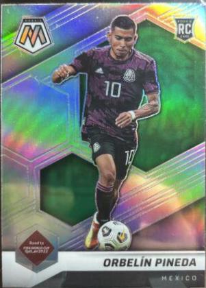 Orbelin Pineda #19 Soccer Cards 2021 Panini Mosaic Road to FIFA World Cup