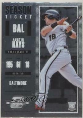 Austin Hays #2 Baseball Cards 2018 Panini Chronicles Contenders Optic