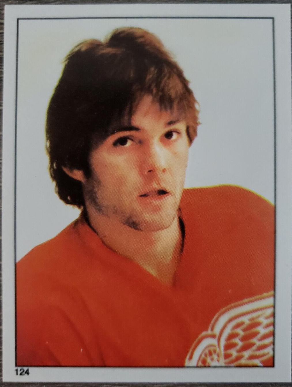 Reed Larson #124 Hockey Cards 1981 O-Pee-Chee Sticker