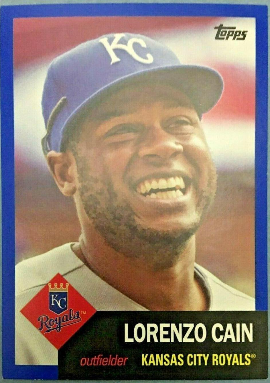 Lorenzo Cain [Blue Border] #67