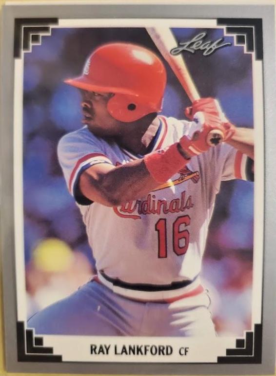 Ray Lankford #523 Baseball Cards 1991 Leaf
