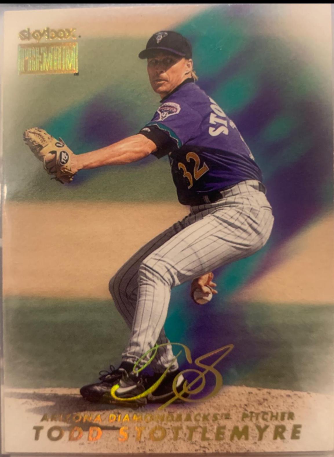 Todd Stottlemyre #12 Basketball Cards 1999 SkyBox Premium