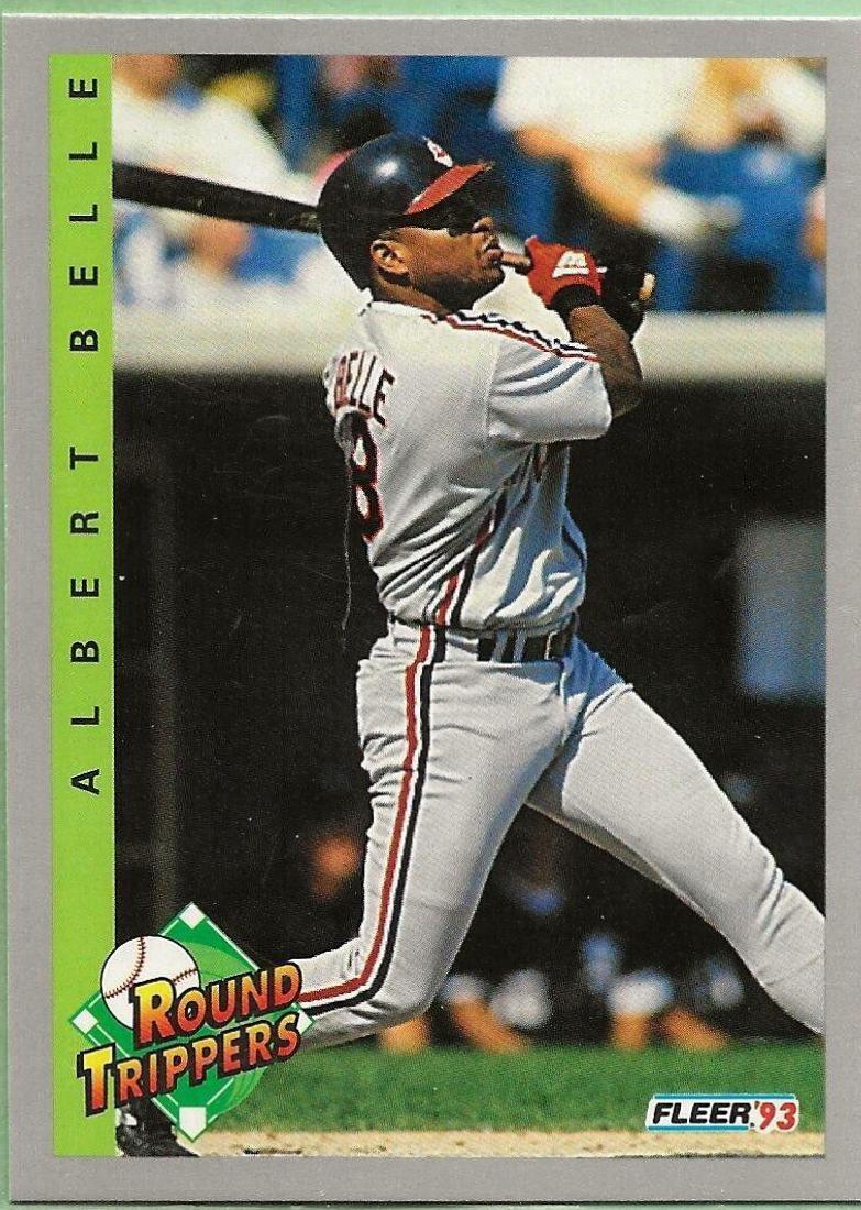 Albert Belle #712 1993 Fleer Baseball