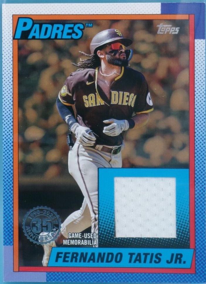 Fernando Tatis Jr. #T90R-FTJ Baseball Cards 2025 Topps 1990 Relic
