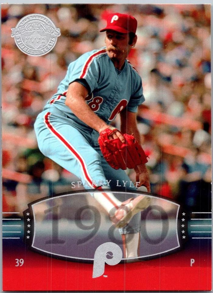 Sparky Lyle #196 Baseball Cards 2004 Upper Deck Legends Timeless Teams