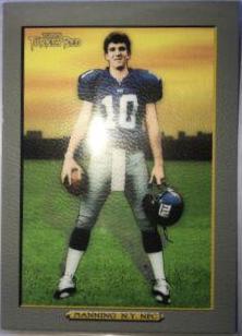 Eli Manning #1 Football Cards 2005 Topps Turkey Red