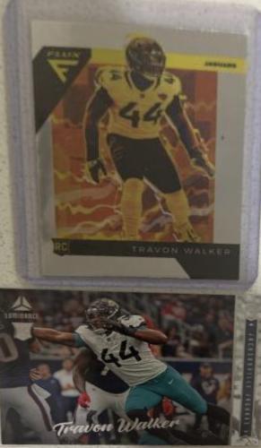 Travon Walker #FX-11 Football Cards 2022 Panini Chronicles Flux Rookies
