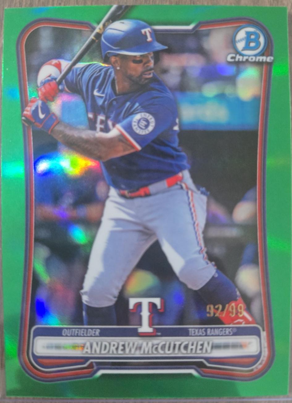 Andrew McCutchen #81 2026 Bowman Chrome Baseball