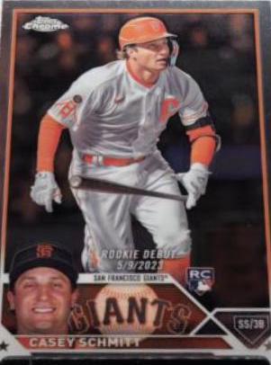 Casey Schmitt #USC134 Baseball Cards 2023 Topps Chrome Update
