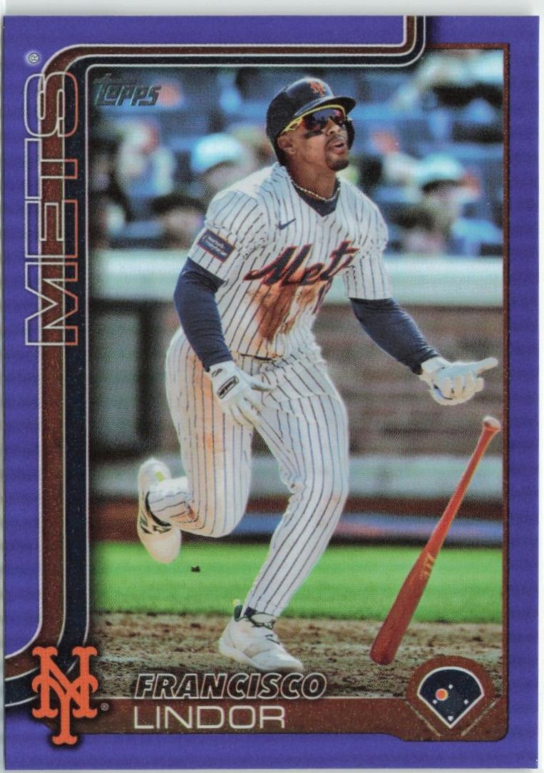 Francisco Lindor [Purple Rainbow] (2025 Topps)