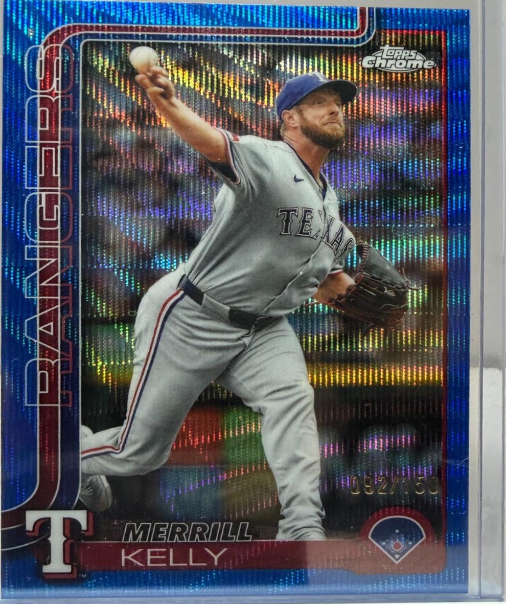 Merrill Kelly [Blue Wave Refractor] #USC162