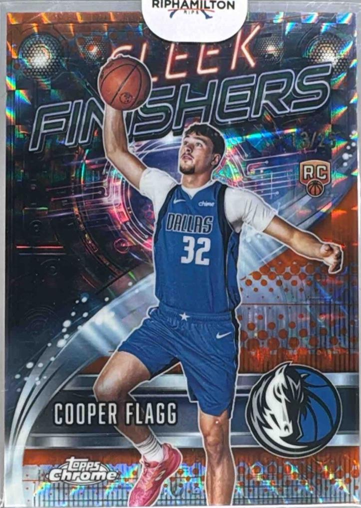 Cooper Flagg [Refractor Orange Geometric] #SF-21