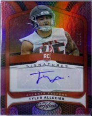 Tyler Allgeier [Purple] #RS-TA