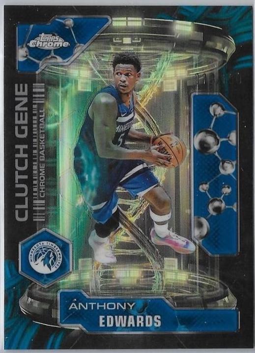 Anthony Edwards [Refractor Blue] #CG-4