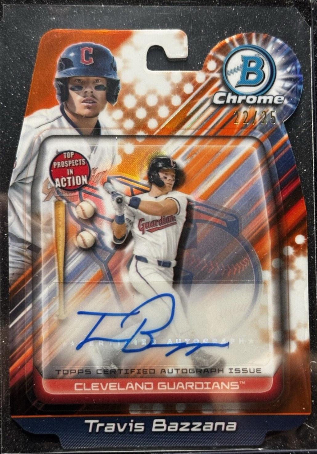 Travis Bazzana [Orange Refractor] #BIA-TB