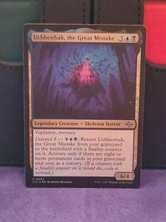 Uchbenbak, the Great Mistake