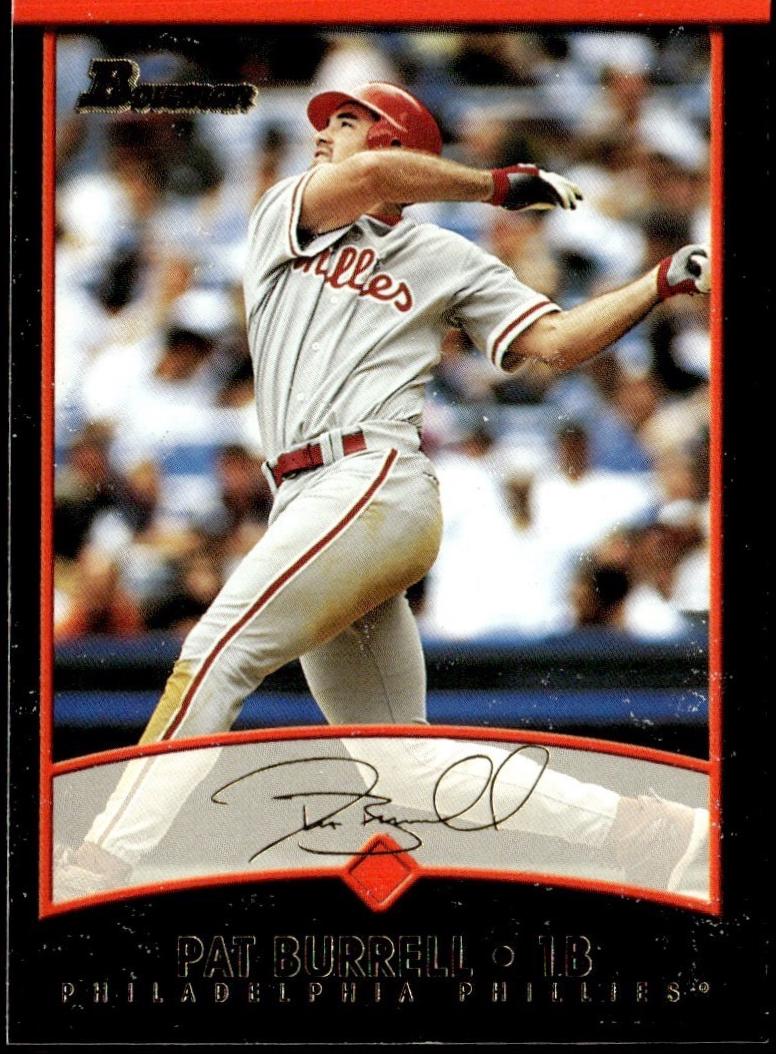 Pat Burrell #60 Baseball Cards 2001 Bowman