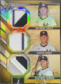 Anthony Volpe / Aaron Judge / Gleyber Torres