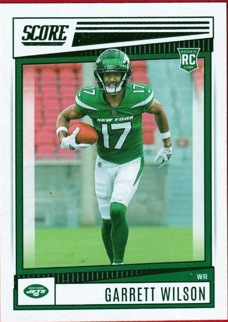 Garrett Wilson #306 Football Cards 2022 Panini Score