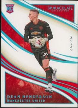 Dean Henderson #33 Soccer Cards 2020 Panini Immaculate Collection