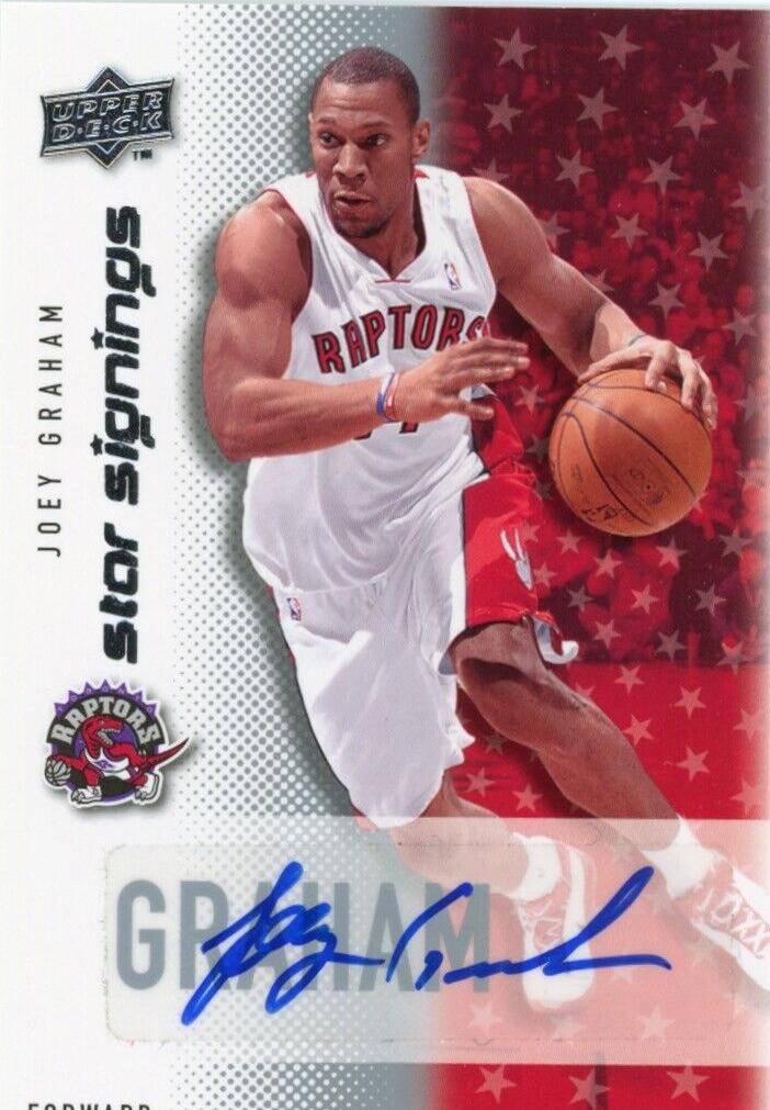 Joey Graham #SS-JG Basketball Cards 2008 Upper Deck Star Signings