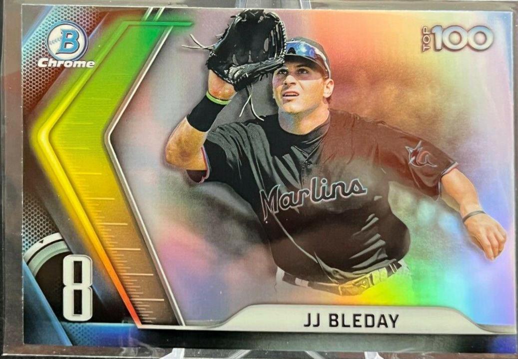 JJ Bleday #BTP-8 Baseball Cards 2022 Bowman Scouts' Top 100