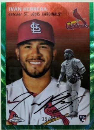 Ivan Herrera #28 Baseball Cards 2023 Topps Chrome Platinum Anniversary