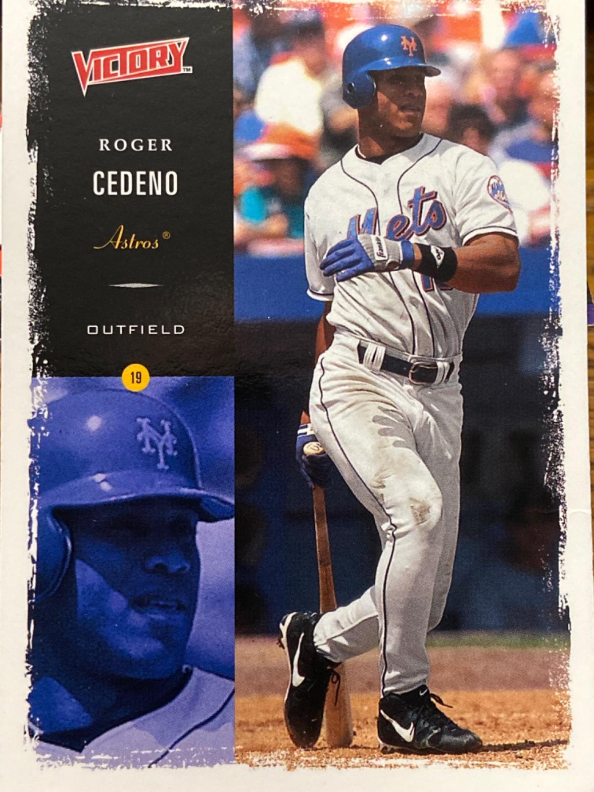 Roger Cedeno #13 Baseball Cards 2000 Upper Deck Victory