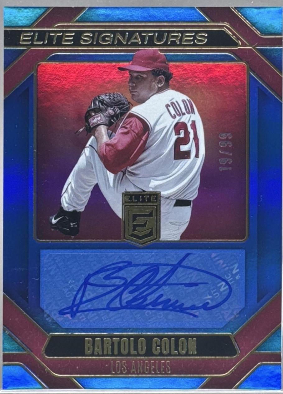 Bartolo Colon #11 2026 Panini Donruss Elite Signature Baseball