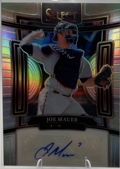 Joe Mauer #SIG-JM 2024 Panini Select Signature Baseball