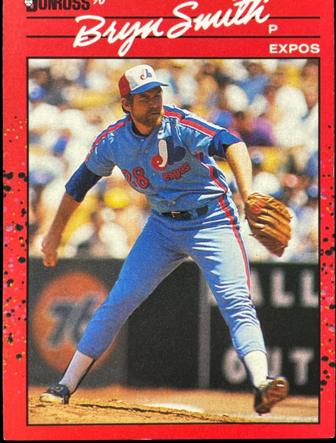 Bryn Smith #106 Baseball Cards 1990 Donruss