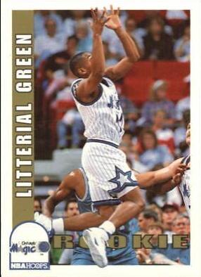 Litterial Green #440 Basketball Cards 1992 Hoops
